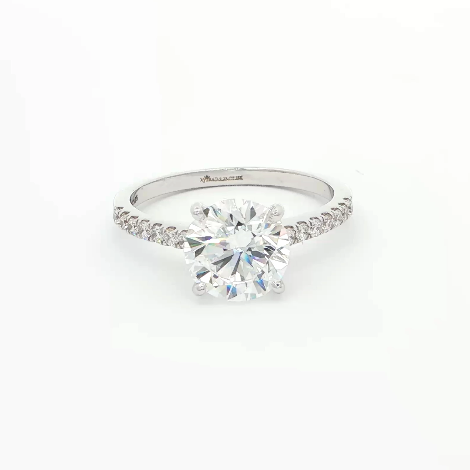 Half eternity Round Diamond Ring(1)