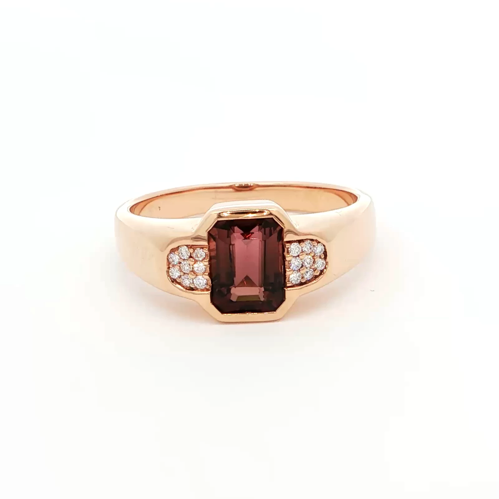Pink Tourmaline Ring 1