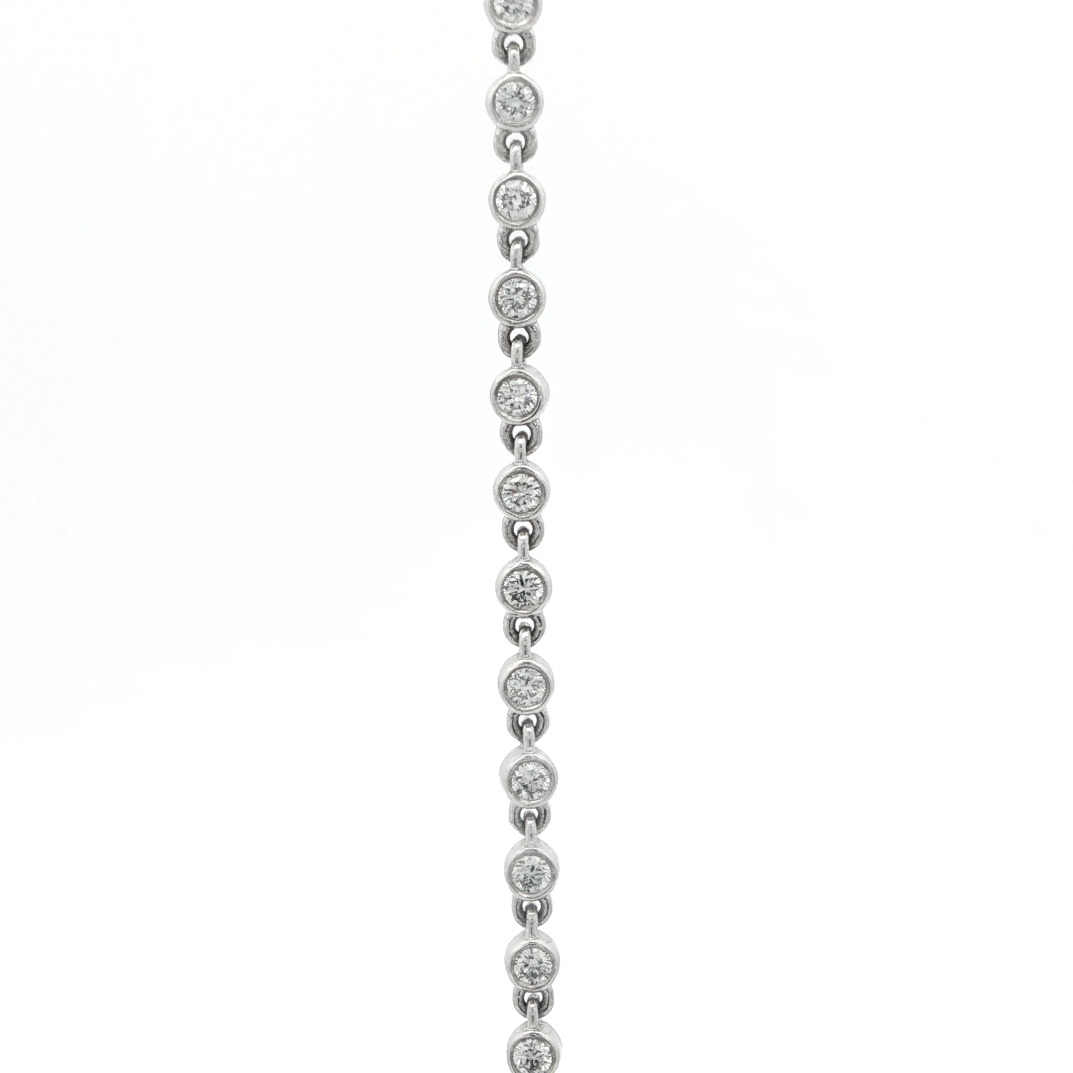 0.78 CT BEZEL DIAMOND BRACELET