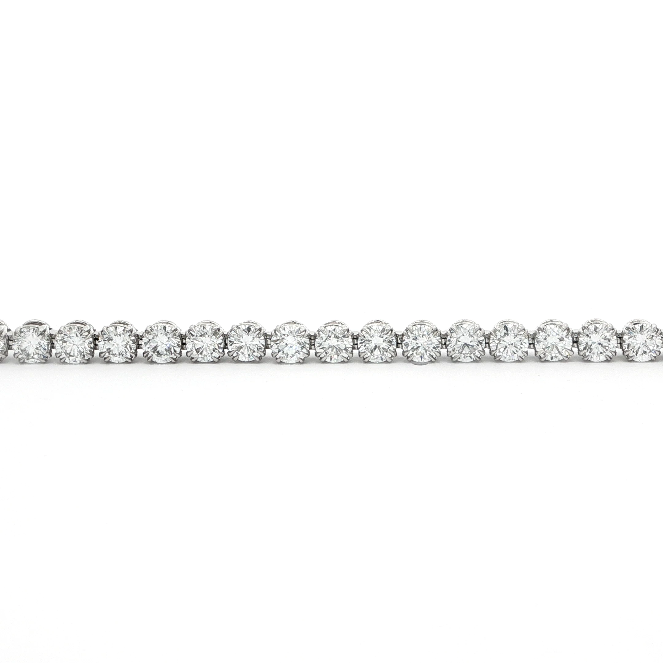 8.56 CT ROUND DIAMOND TENNIS BRACELET