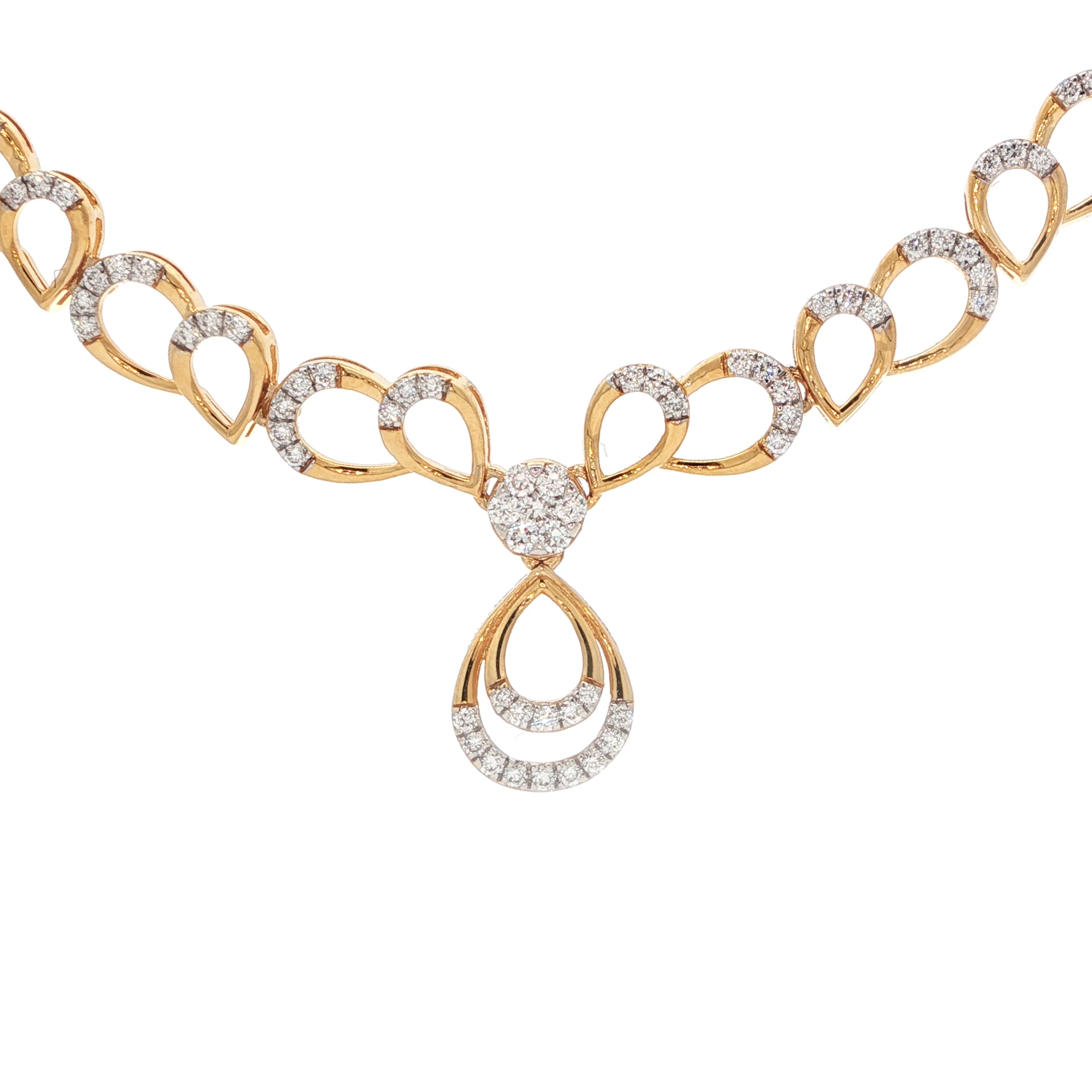 DROPLETS DIAMOND NECKLACE