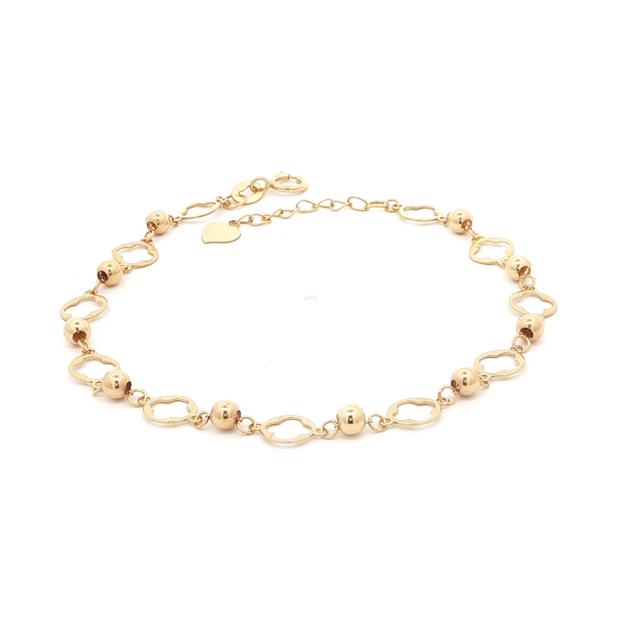 Elegant Clover Chain Bracelet