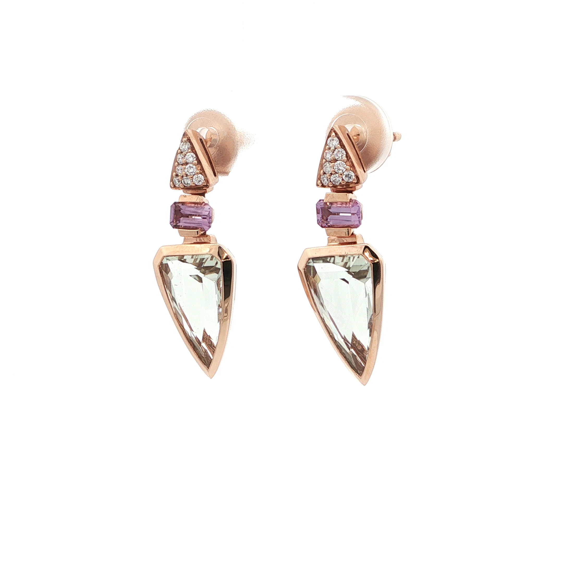 AMETHYST DROP EARRINGS