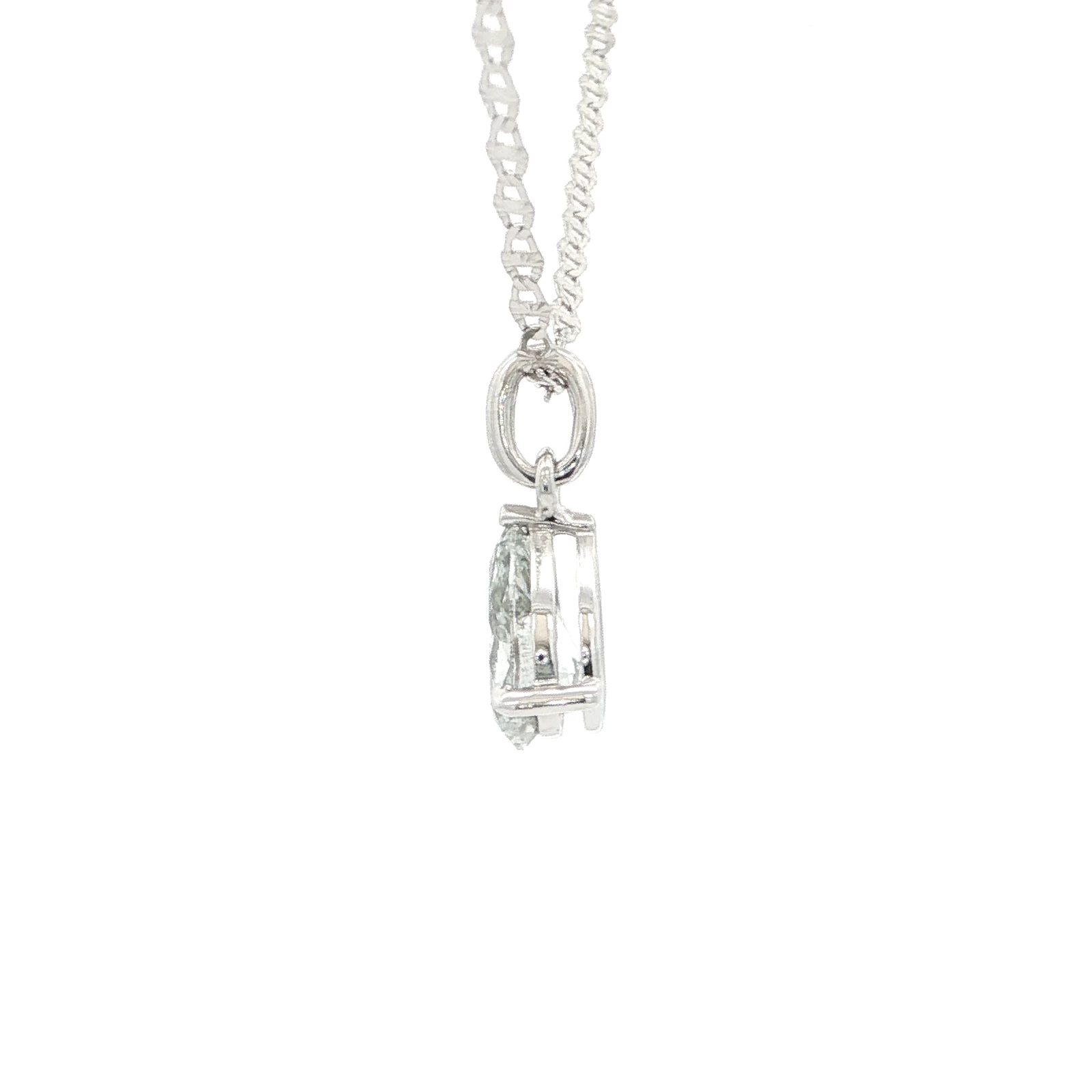 1.02 CT PEAR DIAMOND PENDANT