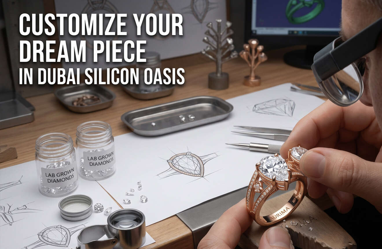 Crafting Your Dream Piece: Custom Lab Grown Diamond Jewelry in DSO Dubai