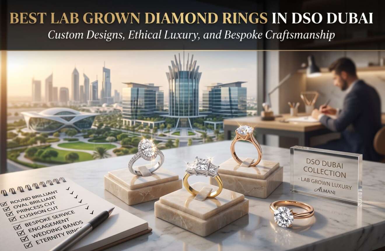 💍 Best Lab Grown Diamond Rings in DSO Dubai | Custom Designs